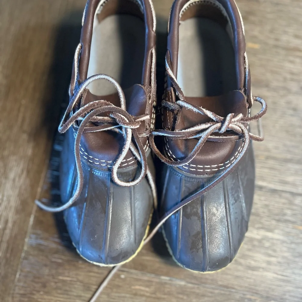 LL Bean women’s low Moc boots size 7 - Picture 7 of 12